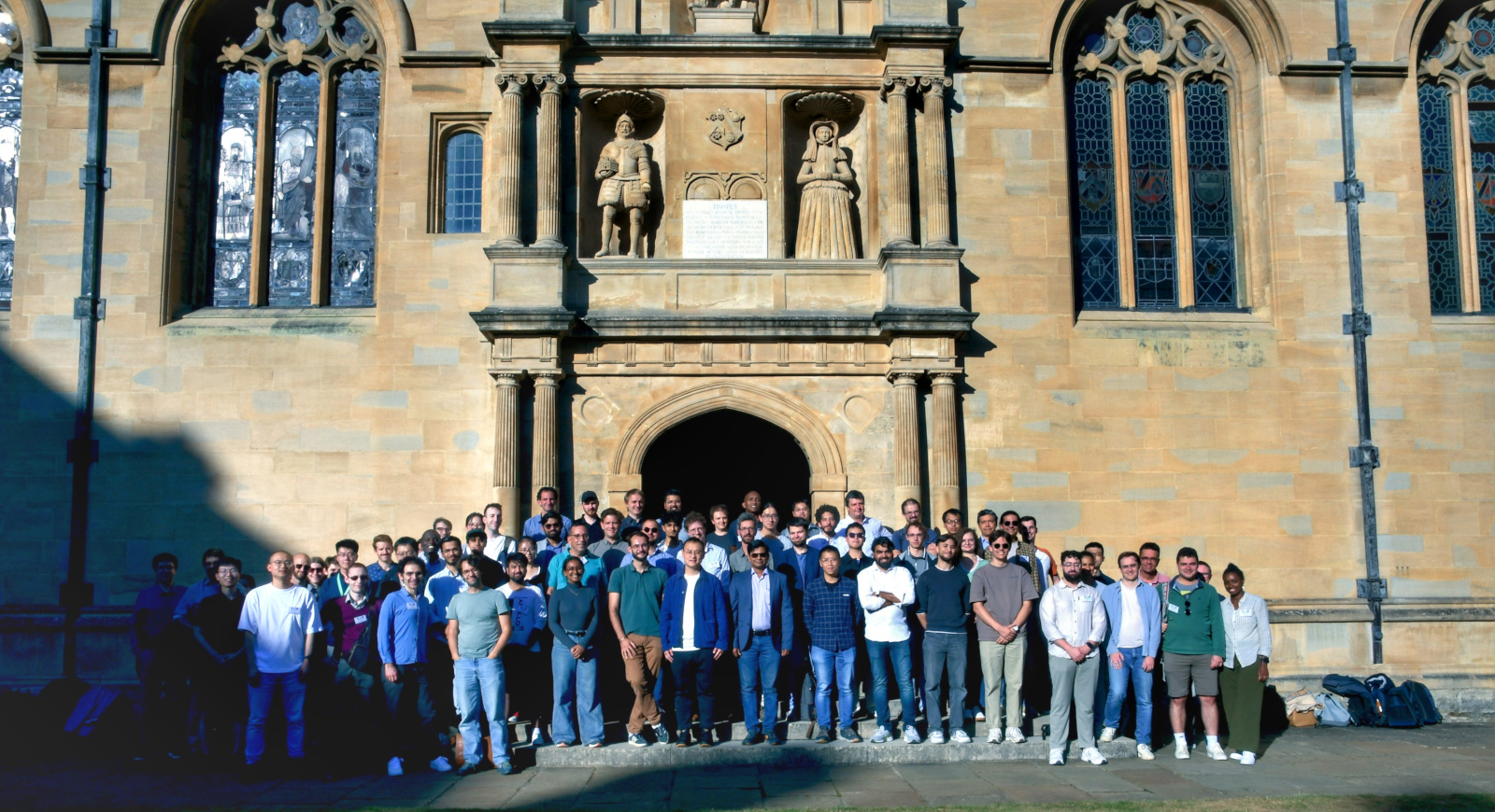 Participants of BGUM2025 in front of Wadham College